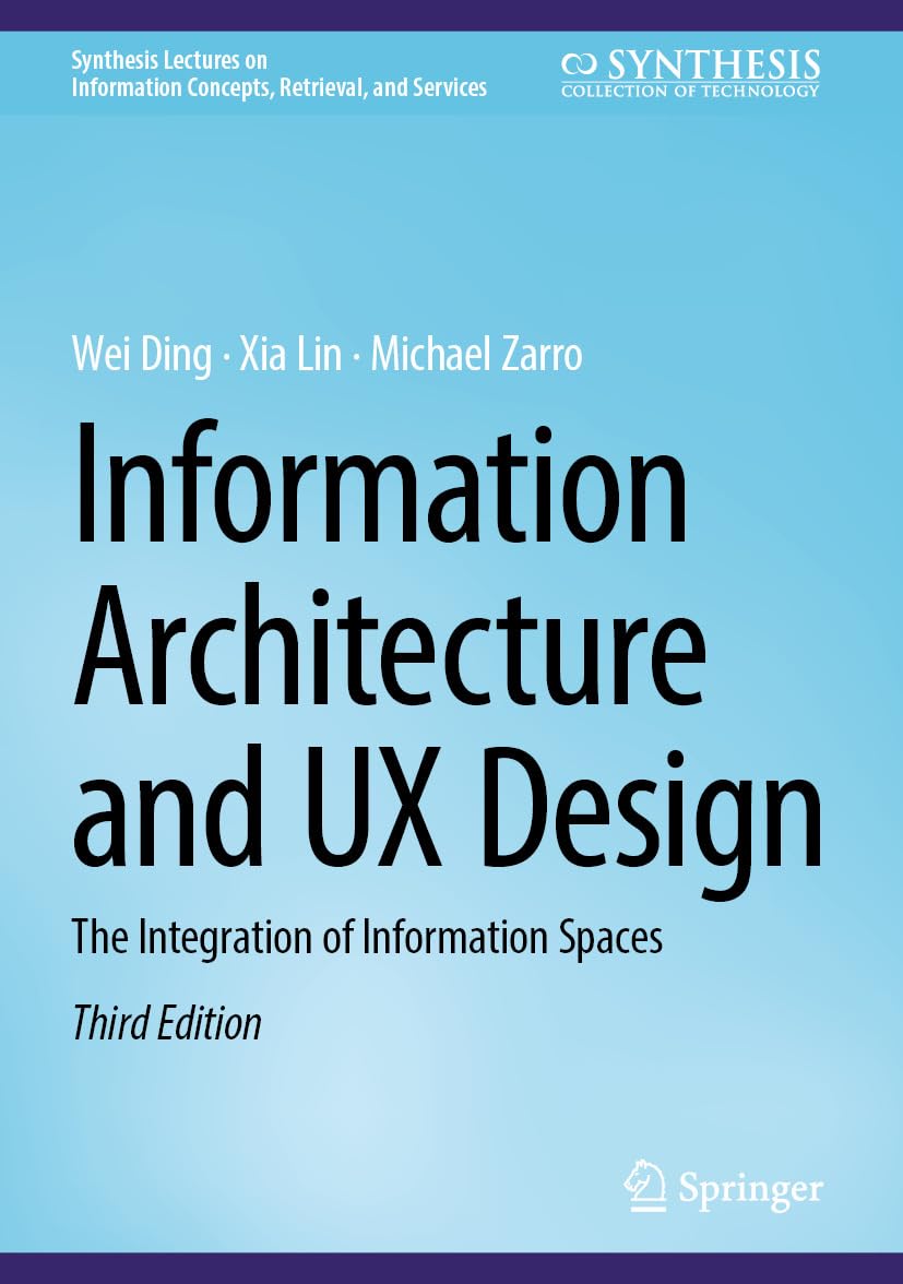 Information Architecture and UX Design book cover